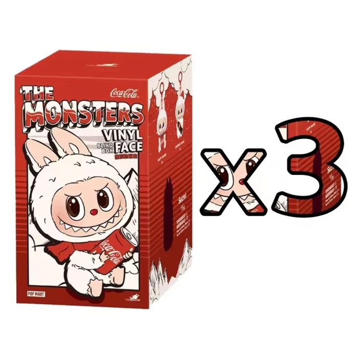 Series-Vinyl-Face-3PC1 Labubuo Coca-Cola Series Vinyl Face 3PC